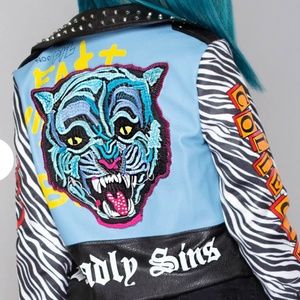 Azalea Wang Deadly Sins Moto Jacket